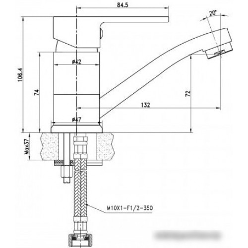 Смеситель Lemark LM1507C