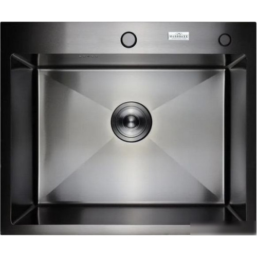 Кухонная мойка MARRBAXX B6050-R (черный/графит)