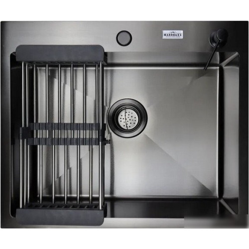 Кухонная мойка MARRBAXX B6050-R Decor B6050-DMR (графит)