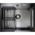 Кухонная мойка MARRBAXX B6050-R Decor B6050-DMR (графит)