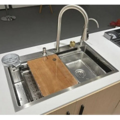 Кухонная мойка MARRBAXX C7546-R Decor C7546-DMR (нержавеющая сталь)