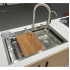 Кухонная мойка MARRBAXX C7546-R Decor C7546-DMR (нержавеющая сталь)