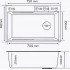 Кухонная мойка MARRBAXX C7546-R Decor C7546-DMR (нержавеющая сталь)