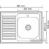Кухонная мойка Ledeme L98060-R