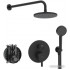 Душевая система Ideal Standard Ceraline Black SetA6939XG-4