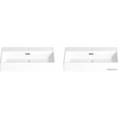 Умывальник Wellsee Graceful Pro 150903001, 2 в 1