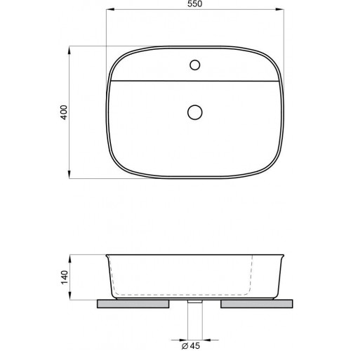 Умывальник Lavinia Boho Bathroom Sink Slim 33311086