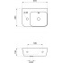 Умывальник Lavinia Boho Bathroom Sink Slim 33311064