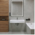 Умывальник Wellsee Clermont 302615000 с донным клапаном click-clack