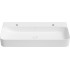 Умывальник Wellsee Clermont 302605000 с донным клапаном click-clack