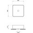Умывальник Wellsee FreeDom 2.0 323010000