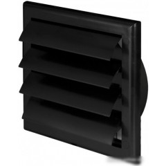 Вентиляционная решетка Awenta TN4CZ 19x19/d125 (черный)