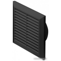 Вентиляционная решетка Awenta Classic T83GR 17х17/d125 (графитовый)