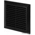 Вентиляционная решетка Awenta Classic T40aCZ 17x17 (черный)