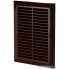 Вентиляционная решетка Awenta Classic T26aBR 17x24 (коричневый)