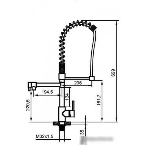 Смеситель Ahti Kemi KM813020