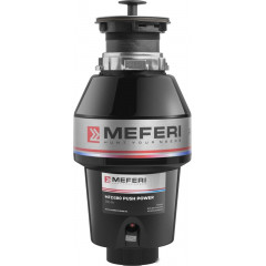 Измельчитель пищевых отходов Meferi MFD380 PUSH POWER с пневмокнопкой в комплекте