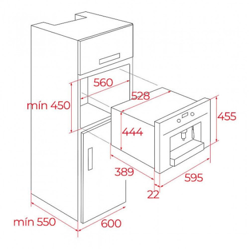Кофемашина TEKA CLC 85-G1 GM (матовый черный)
