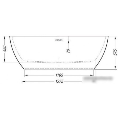 Ванна Kolpa-San Dalia FS 170x80