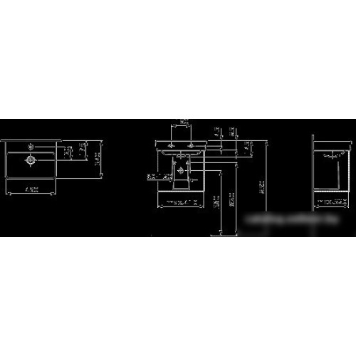 Умывальник Laufen PRO S 815961 45x34