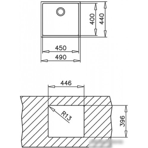 Кухонная мойка TEKA Be Linea RS15 45.40