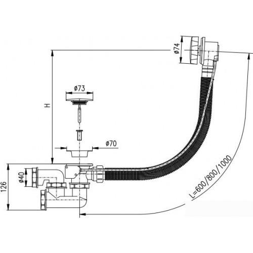 Сифон Slezak RAV MD0471