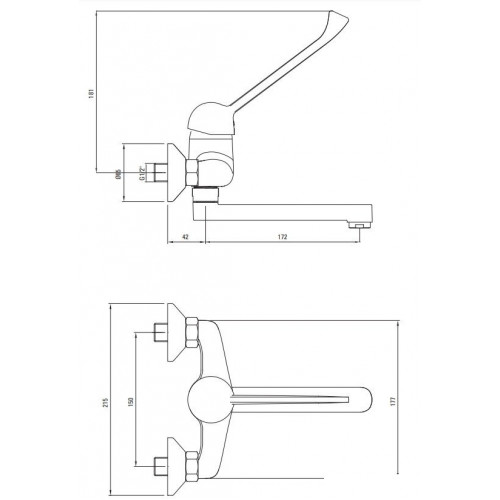 Смеситель Deante Joko Clinic BOJ 050C