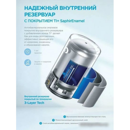 Накопительный электрический водонагреватель Midea HRE MWH-5015-HRE