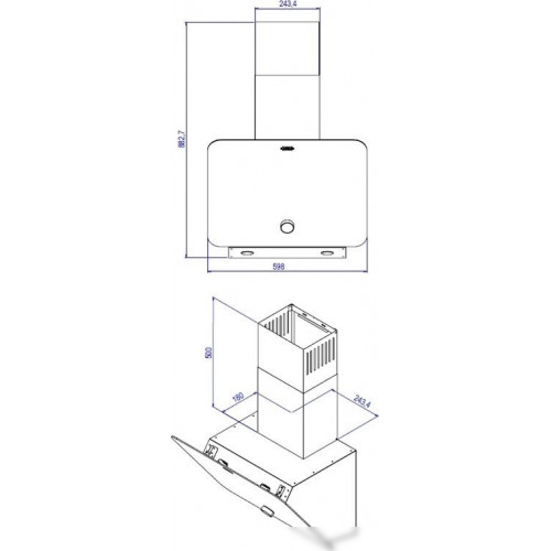 Кухонная вытяжка Kanzler D 506 S