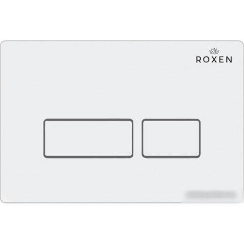 Унитаз подвесной Roxen Simple Compact в комплекте с инсталляцией StounFix Slim 6 в 1 920247 (кнопка: белый глянец)