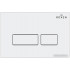 Унитаз подвесной Roxen Simple Compact в комплекте с инсталляцией StounFix Slim 6 в 1 920247 (кнопка: белый глянец)