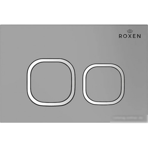 Унитаз подвесной Roxen Simple Compact в комплекте с инсталляцией StounFix Slim 6 в 1 919136 (кнопка: хром матовый)