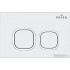 Унитаз подвесной Roxen Simple Compact в комплекте с инсталляцией StounFix Slim 6 в 1 916803 (кнопка: белый глянец)