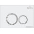 Унитаз подвесной Roxen Simple Compact в комплекте с инсталляцией StounFix Slim 6 в 1 906789 (кнопка: белый глянец)