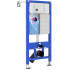 Унитаз подвесной Roxen Antares Gold 968096 в комплекте с инсталляцией StounFix Dual Fresh 6 в 1 968096 (кнопка: брашированное золото)