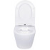 Унитаз подвесной Roxen Antares в комплекте с инсталляцией StounFix Dual Fresh 6 в 1 968010 (кнопка: золото глянцевое )