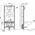 Унитаз подвесной Roxen Antares 530185-02 в комплекте с инсталляцией StounFix Slim 6 в 1 966628 (кнопка: бежевый)