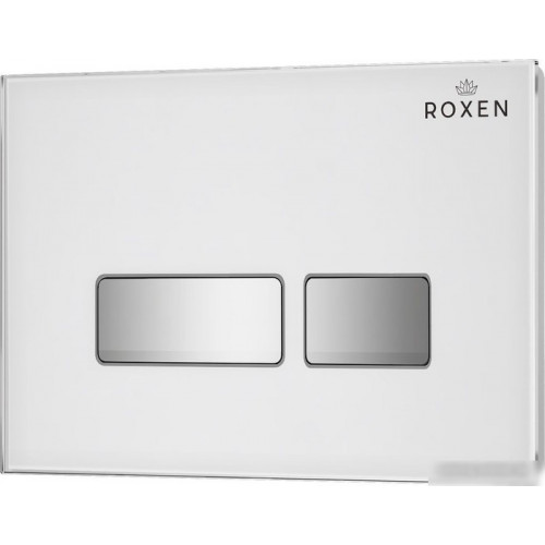 Унитаз подвесной Roxen Antares Gold в комплекте с инсталляцией StounFix Slim 6 в 1 904965 (белое стекло)