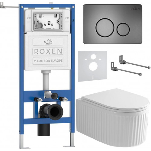 Унитаз подвесной Roxen StounFix Dual Fresh 968283