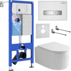Унитаз подвесной Roxen StounFix Dual Fresh 968291