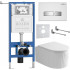 Унитаз подвесной Roxen StounFix Dual Fresh 968291