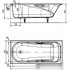 Ванна Универсал Сибирячка с ручками 170x75