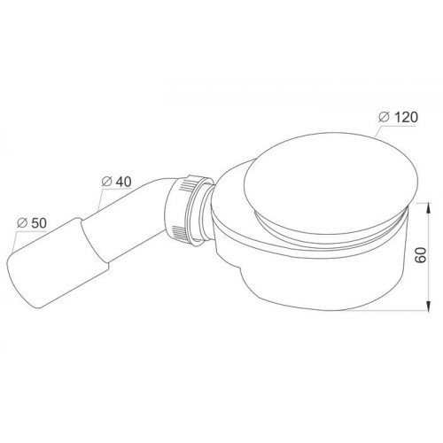 Сифон Prevex A417CH50