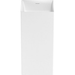 Умывальник Wellsee Pure BY Wellsee 230712000 (отдельностоящий, без отверстия под смеситель, матовый белый)