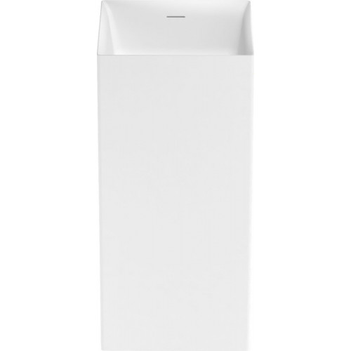 Умывальник Wellsee Pure BY Wellsee 230712000 (отдельностоящий, без отверстия под смеситель, матовый белый)