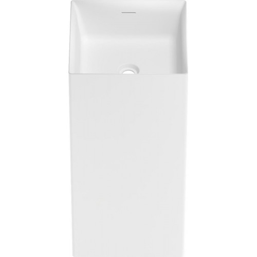 Умывальник Wellsee Pure BY Wellsee 230712000 (отдельностоящий, без отверстия под смеситель, матовый белый)