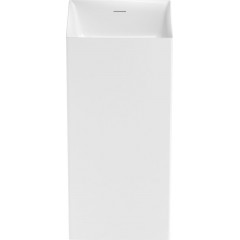 Умывальник Wellsee Pure BY Wellsee 230711000 (отдельностоящий, без отверстия под смеситель, глянцевый белый)