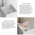 Умывальник Wellsee Pure BY Wellsee 230711000 (отдельностоящий, без отверстия под смеситель, глянцевый белый)