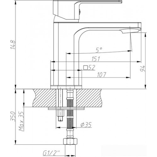 Смеситель Decoroom DR20011