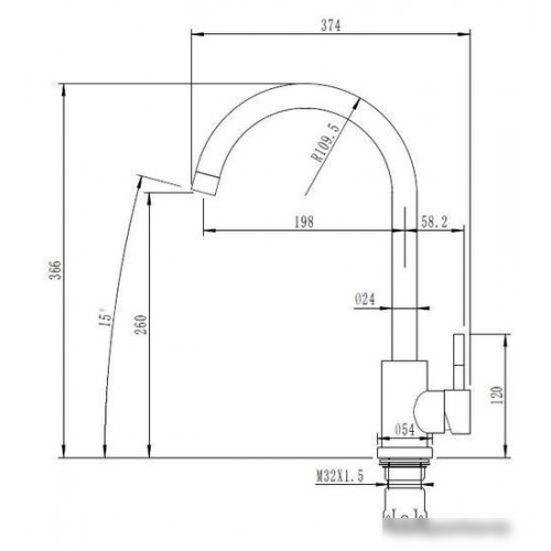 Смеситель ARFEKA AF SD-03SS304 BLACK GRAFIT